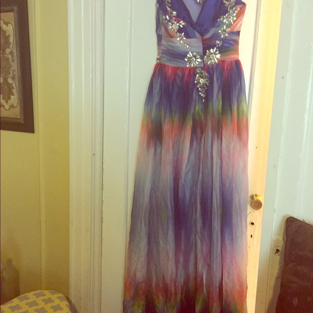 Long sequence dress